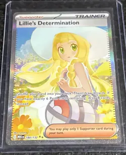 Lillie's Determination - 184/132 - SIR - Mega Evolution - Pokemon Card - Image 1