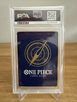 PSA 10 Smoker P 025 Pre Release Winner Gold Stamp Promo One Piece Card Game - Image 2