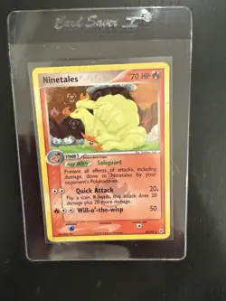 Pokemon Ninetales EX TCG Reverse Holo Rare Card 22/101 Hidden Legends - Image 4