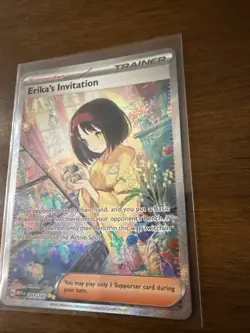 Pokemon TCG SV Scarlet & Violet 151 Erika's Invitation Card #203/165 - Image 2