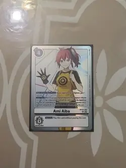 Digimon Card Game Ami Aiba BT22-093 SR Cyber Eden - Image 1