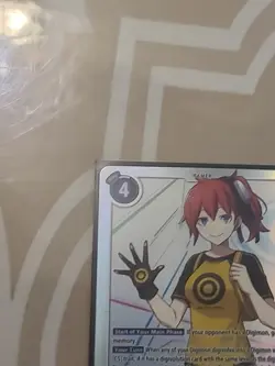 Digimon Card Game Ami Aiba BT22-093 SR Cyber Eden - Image 2