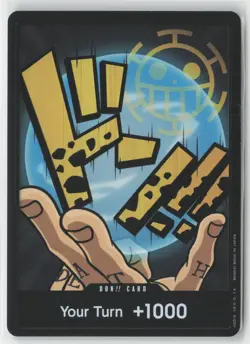DON!! Card Trafalgar Law Foil One Piece TCG Premium Booster The Best English - Image 1