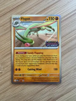 Flygon 016 Phantasmal Flames Stamp Promo Pre Release Near Mint Card - Image 1