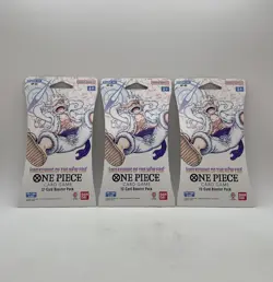 One Piece TCG Awakening Of The New Era 12-Card Booster Pack Lot of 3 - Image 1