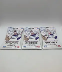 One Piece TCG Awakening Of The New Era 12-Card Booster Pack Lot of 3 - Image 3