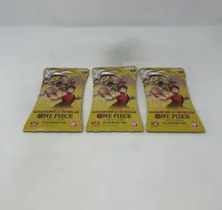 One Piece TCG Kingdoms Of Intrigue 12-Card Booster Pack Lot of 3!!! - Image 3