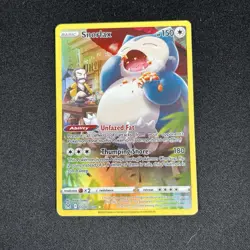 Snorlax TG10/TG30 Swsh11: Lost Origin Trainer Gallery Holo Rare Pokemon Card NM - Image 1