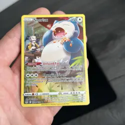 Snorlax TG10/TG30 Swsh11: Lost Origin Trainer Gallery Holo Rare Pokemon Card NM - Image 3