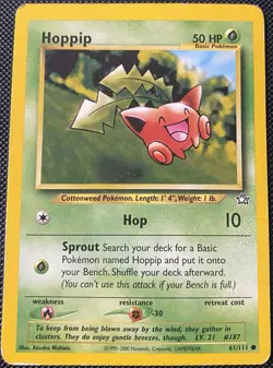 Hoppip 61/111 Neo Genesis Regular - Pokemon Card - Image 1