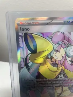 Iono 254/193 Paldea Evolved Holo Ultra Rare Full Art Card NM - Image 2