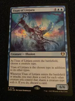 Titan of Littjara Commander Masters Regular - Image 1