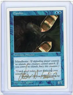 Dandan Signed Drew Tucker Artist Proof MTG - Image 1