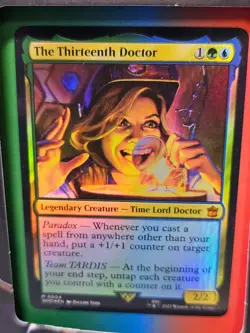 MTG Universes Beyond Doctor Who Commander Deck - Paradox Power - New! Sealed! - Image 5