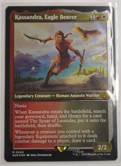 Kassandra, Eagle Bearer (Foil Etched) Universes Beyond: Assassin's Creed Foil - Image 1