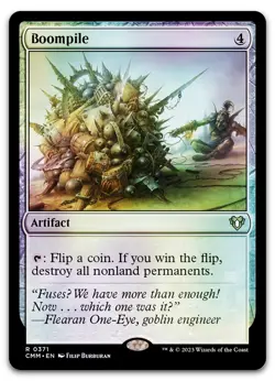 Boompile #371 (Foil) (NM) Commander Masters CMM Magic MTG - Image 1