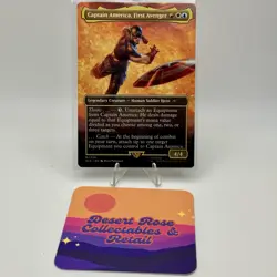 MTG Captain America, First Avenger 1726 Non Foil Marvel Secret Lair Drop SLD - Image 1