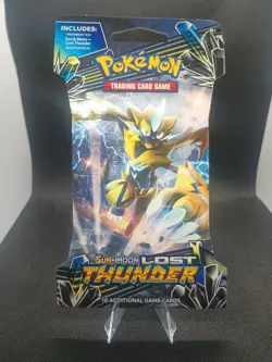 Pokemon sun & moon Lost Thunder Booster Pack. - Image 1