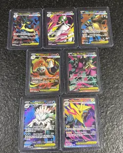 Pokemon TCG Mega Evolution Ultra Rare Full Art EX Lot of 7 Lucario Gardevoir +++ - Image 1