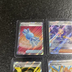 Pokemon TCG Mega Evolution Ultra Rare Trainer lot of 8! - Image 2
