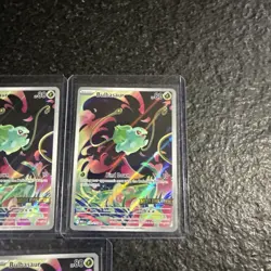 2025 Pokemon Mega Evolution MEG EN 133/132 BULBASAUR Lot Of 5 Box Topper Promo - Image 4