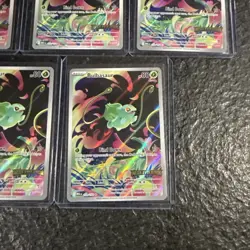 2025 Pokemon Mega Evolution MEG EN 133/132 BULBASAUR Lot Of 5 Box Topper Promo - Image 5