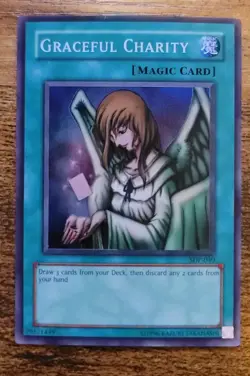 Graceful Charity SDP-040 Unlimited Edition Super Rare Yu-Gi-Oh - Image 1