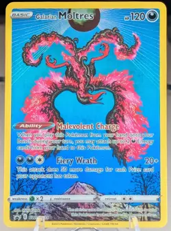 Pokemon Galarian Moltres SWSH284 Sword & Shield Black Star Promo Near Mint - - Image 1