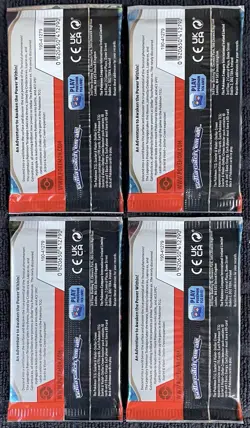 Pokemon TCG Scarlet & Violet Stellar Crown Booster Pack Lot of 4 With All Art - Image 2