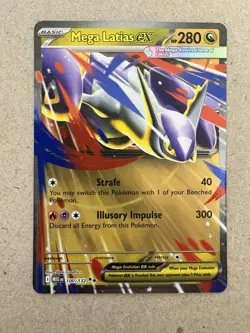 Pokemon - Mega Evolution - Mega Latias ex 100/132 - Double Rare Holo NM - Image 1