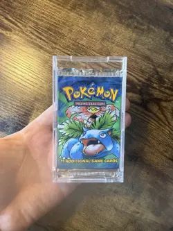 BOX FRESH - 1999 Pokemon Base Set Unlimited Booster Pack | FACTORY SEALED | WOTC - Image 3