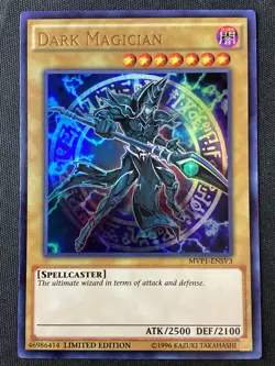 Yu-Gi-Oh TCG #MVP1-ENSV3 Dark Magician Limited Edition Ultra Rare LP - Image 1