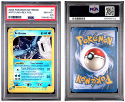 PSA NM-MT+ 8.5 2003 POKEMON SKYRIDGE #4 ARTICUNO-REV.FOIL - Image 1