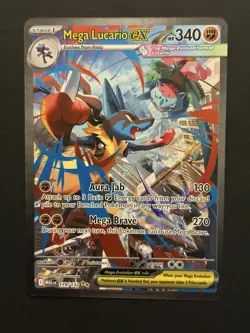 Mega Lucario ex 179/132 - Pokemon TCG Mega Evolution Holo SIR | NM - Image 1