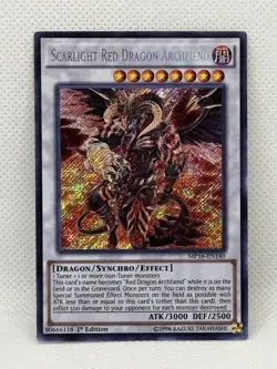 Yugioh! - Scarlight Red Dragon Archfiend - MP16-EN140 - Secret Rare - 1st Ed NM - Image 1