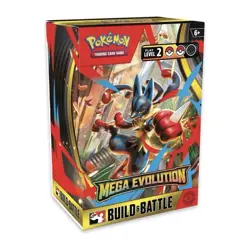 2x POKEMON TCG MEGA EVOLUTION BUILD AND BATTLE BOX FACTORY SEALED - Image 1