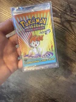 BOX FRESH Pokemon 1st Edition Gym Heroes Booster Pack FACTORY SEALED WOTC - Image 3