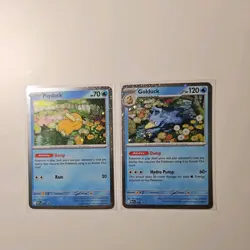 Pokemon TCG - Psyduck - MEP 007 Mega Evolution Black Star - NM + Golduck 006 - Image 1