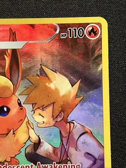 Flareon TG01/TG30 Pokemon TCG Swsh09: Brilliant Stars Trainer Gallery Holo LP #1 - Image 4