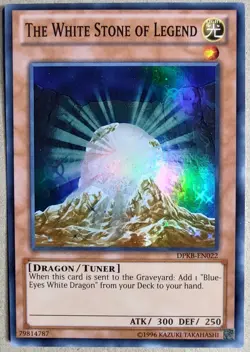 The White Stone of Legend - Yu-Gi-Oh! - DPKB-EN022 - Unlimited - SR - NM - Image 1