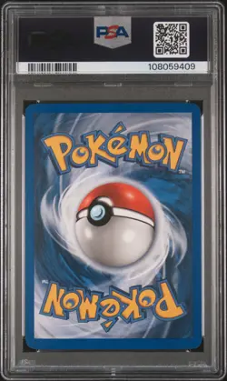 2005 POKEMON EX UNSEEN FORCES #7 HOUNDOOM-HOLO PSA 8 - Image 2