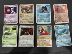 Lotto Carte Pokemon Holo Ex - Mewtwo Ex - Lapras Ex - Blaziken Ex - No Shining - Image 1