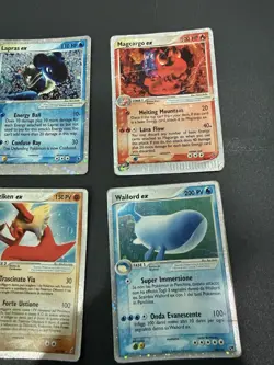 Lotto Carte Pokemon Holo Ex - Mewtwo Ex - Lapras Ex - Blaziken Ex - No Shining - Image 5