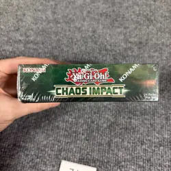 Yu-Gi-Oh! Chaos Impact 1st Edition Booster Box Factory Sealed English - Image 4