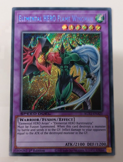 Elemental HERO Flame Wingman (Yu-Gi-Oh) SGX1-ENA21 (SD) - Image 1