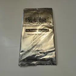 Yugioh Movie The Dark Side Of Dimensions Obelisk The Tormentor Promo Pack Sealed - Image 1