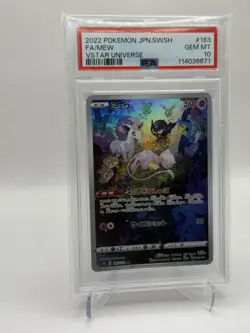 PSA 10 Mew Full Art Rare 183/172 S12a Vstar Universe TCG Japanese Pokemon Card - Image 2