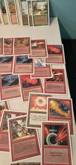 MTG REVISED Edition (1994) 69 BASIC LAND cards LOT - Magic the Gathering - Image 2