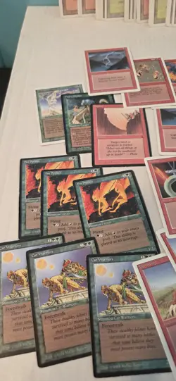 MTG REVISED Edition (1994) 69 BASIC LAND cards LOT - Magic the Gathering - Image 4