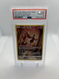 Galarian Articuno SWSH282 Sword & Shield Promo Card PSA 10 - Image 1